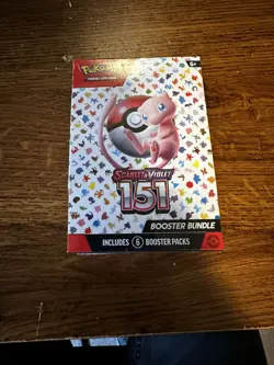 POKEMON TCG SCARLET & VIOLET 151 BOOSTER BUNDLE BOX FACTORY SEALED NEW 6 PACKS E - Image 1