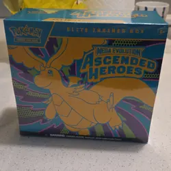 Pokemon TCG Mega Evolution Ascended Heroes Elite Trainer Box Dragonite Zekrom - Image 1