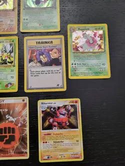 Alte Pokemon Karten Sammlung Bundle 19x Rare WotC HOLO 1. Edition Vintage Played - Image 5