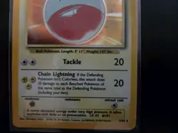 Pokemon TCG Electrode Jungle 2/64 Holo Unlimited Holo Rare No Symbol - Image 3