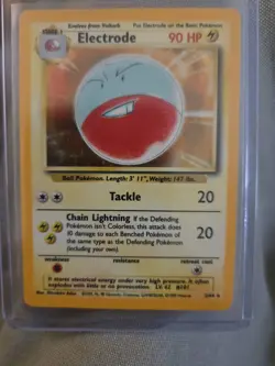 Pokemon TCG Electrode Jungle 2/64 Holo Unlimited Holo Rare No Symbol - Image 5
