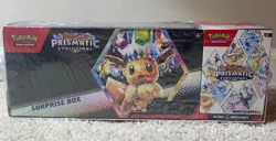Pokemon Prismatic Evolutions Surprise Box And Booster Bundle Sealed - Image 1