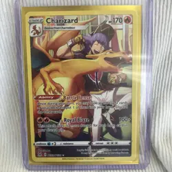 2022 Pokemon SWSH Lost Origin Charizard Trainer Gallery Full Art Rare #TG03/TG30 - Image 1