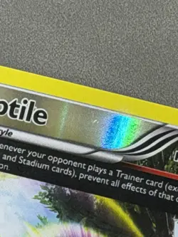 Sceptile 9/160 - Rare Reverse Holo LP, English Pokemon XY Phantom Forces - Image 2