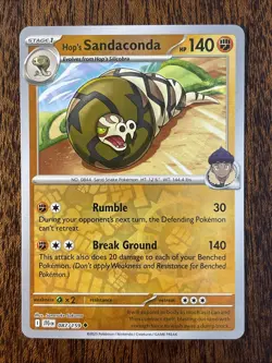 2025 Pokemon Journey Together - Hop’s Sandaconda Reverse Holo No. 87/159 - Image 1