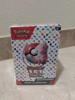Pokemon TCG Scarlet & Violet 151 Booster Bundle Sealed 6 Packs - Image 1