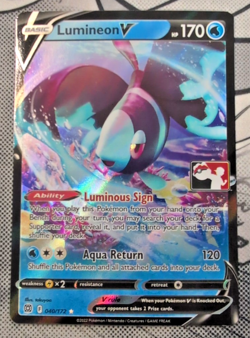 Lumineon V 040/172 Pokemon Play! Prize Pack Series 2/3 - Image 1