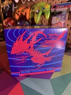 New! | Pokemon TCG Sword & Shield Darkness Ablaze Elite Trainer Box-Factory Seal 820650106927 - Image 1