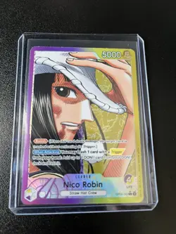 Nico Robin One Piece Leader OP09-062 Emperors in the New World Foil Parallel - Image 1