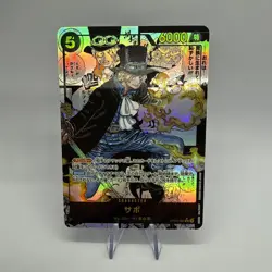 Sabo OP04-083 SR Comic Parallel Manga Alt Art ONE PIECE Card Japanese - Image 1