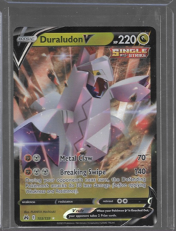 Pokemon Cards Duraludon V 103/159 Crown Zenith Holo Rare V NM *3 - Image 1