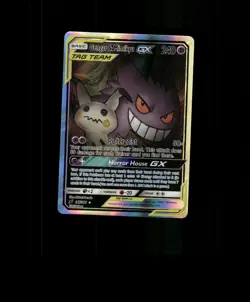 Fan-Art READ DESCRIPTION BELOW HOLO MimiKyu Card GENGAR Pokemon Card p3 - Image 1
