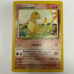 Pokemon TCG Charmander Legendary Collection 70/110 Regular Common Card LP - Image 1