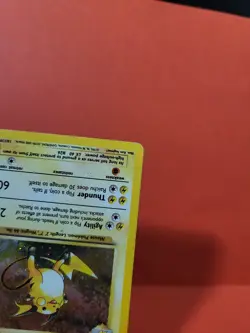Pokemon Karte/card - Raichu 16/130 - Base Set 2 Holo - Light Played - Image 5