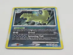 Tyranitar 30/100 Stormfront Holo Rare Pokemon Card LP - Image 2