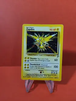 Pokemon Karte/card - Zapdos 20/130 - Base Set 2 Holo - Light Played - Image 1