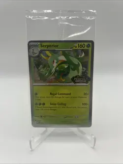 Sealed Pokemon TCG Mega Evolution Perfect Order STAFF Promo 4 Card Pack - Image 1