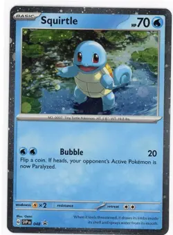 Squirtle - 048 (Cosmos Holo) 048 Sv: Scarlet & Violet Promo Cards Holo - Image 1