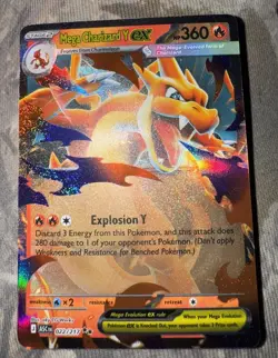 Pokemon TCG Charizard EX Mega Charizard x EX Mega Charizard Y EX Cards - Image 1