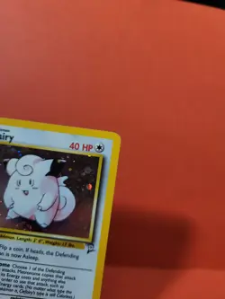 Pokemon Karte/card - Clefairy Piepi 6/130 - Base Set 2 Swirl Holo - Very Good - Image 2