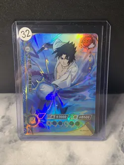 SSR Sasuke Naruto Shippuden Trading Card Anime CCG - Image 1