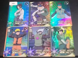 Kakashi Hatake 6 Card Naruto Shippuden Trading Card Anime CCG - Image 1