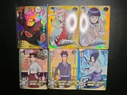 Sakura Haruno 6 Card Naruto Shippuden Trading Card Anime CCG - Image 1