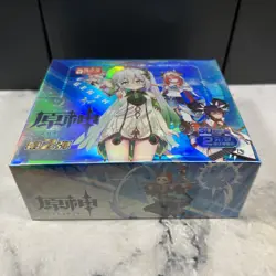 Genshin Impact Doujin Trading Card Booster Box CCG TCG SSR UR 30 Packs - Image 2