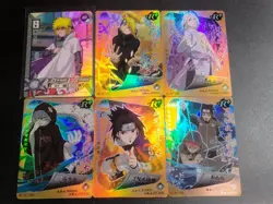 Minato Namikaze 6 Card Naruto Shippuden Trading Card Anime CCG - Image 1