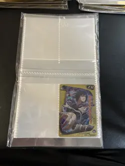 ZR Sasuke Uchiha with 64 Card Binder - Naruto Collectible Trading Card Game - Image 3
