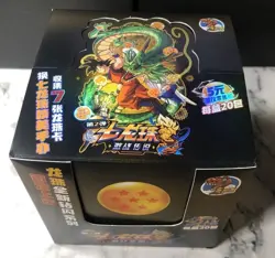 Dragon Ball Trading Collectible Cards Booster Box TCG CCG 20 Packs - Image 1