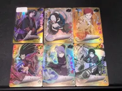 Haku 6 Card Naruto Shippuden Trading Card Anime CCG - Image 1