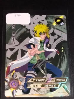 Naruto UR Minato Namikaze Trading Card Anime CCG TCG - Image 1