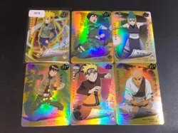 Minato Namikaze 6 Card Naruto Shippuden Trading Card Anime CCG - Image 1