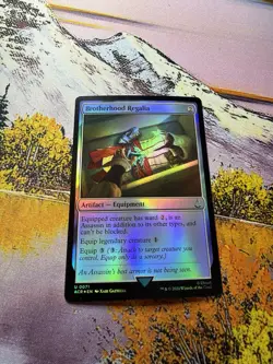 Brotherhood Regalia - Foil - ACR - MTG - EN - 71 - Mint/Near Mint Free Shipping - Image 2