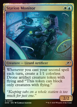 MTG Station Monitor Foil ** Edge of Eternities ** English - Image 1