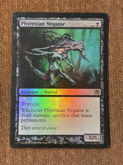 Phyrexian Negator FOIL, Duel Decks: Phyrexia vs the Coalition #1/71 MTG Magic - Image 2