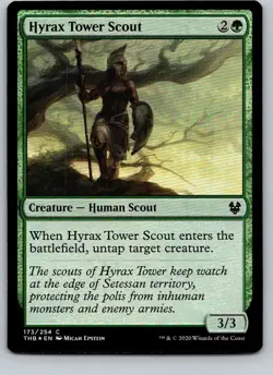 Hyrax Tower Scout THB #173 Foil Theros Beyond Death MTG - Image 1