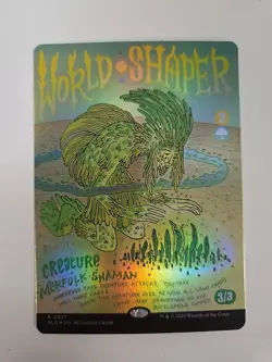 MTG World Shaper RAINBOW FOIL Secret Lair Drop 2017 NM - Image 1