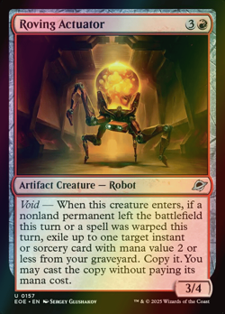 MTG Roving Actuator Foil ** Edge of Eternities ** English - Image 1