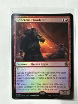 Generous Plunderer Outlaws of Thunder Junction: the Big Score Foil - Image 1