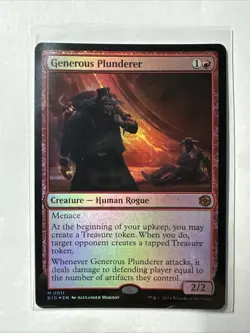 Generous Plunderer Outlaws of Thunder Junction: the Big Score Foil - Image 2