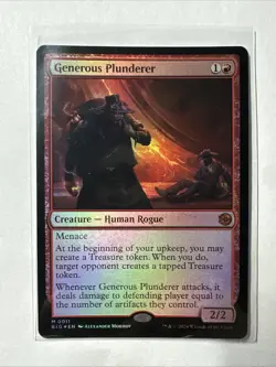 Generous Plunderer Outlaws of Thunder Junction: the Big Score Foil - Image 3