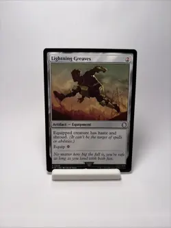 Magic the Gathering Fallout Lightning Greaves #233 - Image 1