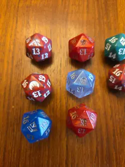Magic: The Gathering MTG Spindown Die D20 Lot of 18 - Image 2
