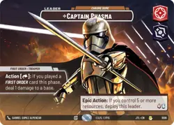 Captain Phasma - Chrome Dome (Showcase) - Foil - 1006 - Jump to Lightspeed - NM - Image 1