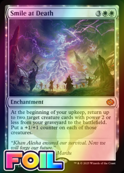 x1 Smile at Death TDM MTG 24 FOIL MYTHIC M/NM 1x - Image 1