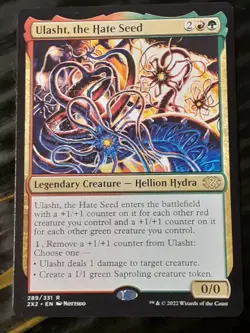 Ulasht the Hate Seed , Double Masters 2022 , NM , MTG , FREE SHIPPING - Image 1