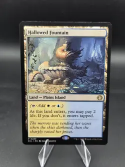 Hallowed Fountain 265 Lorwyn Eclipsed Magic the Gathering - Image 1