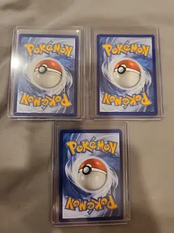 Lot of 3 151 Pokemon Cards; Giovanni, Erika and Kanga - Image 2